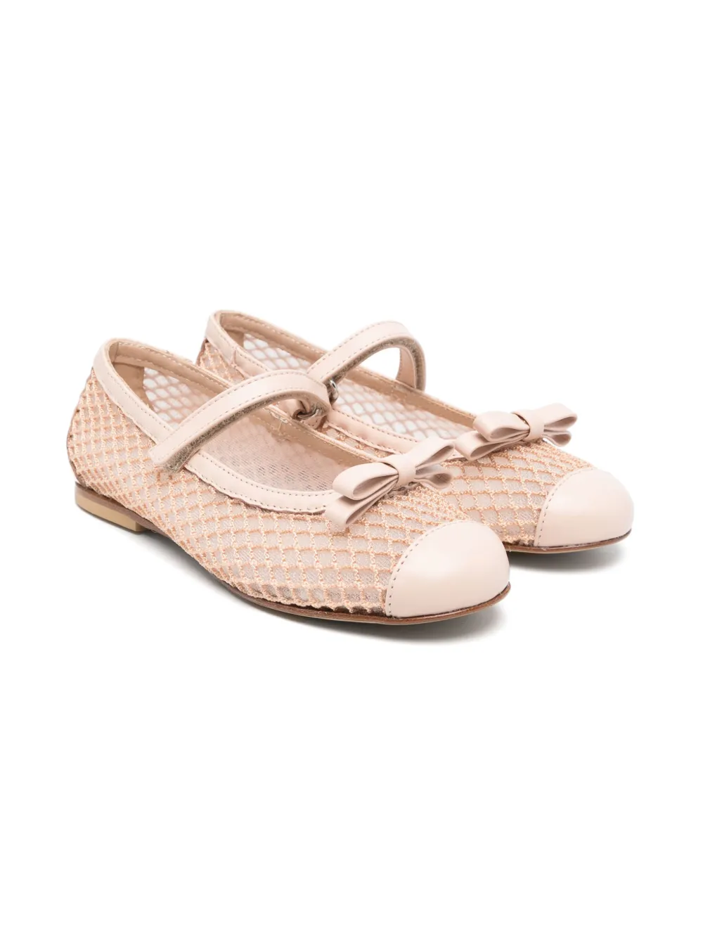 MONTELPARE TRADITION bow-detailed ballet flats Pink