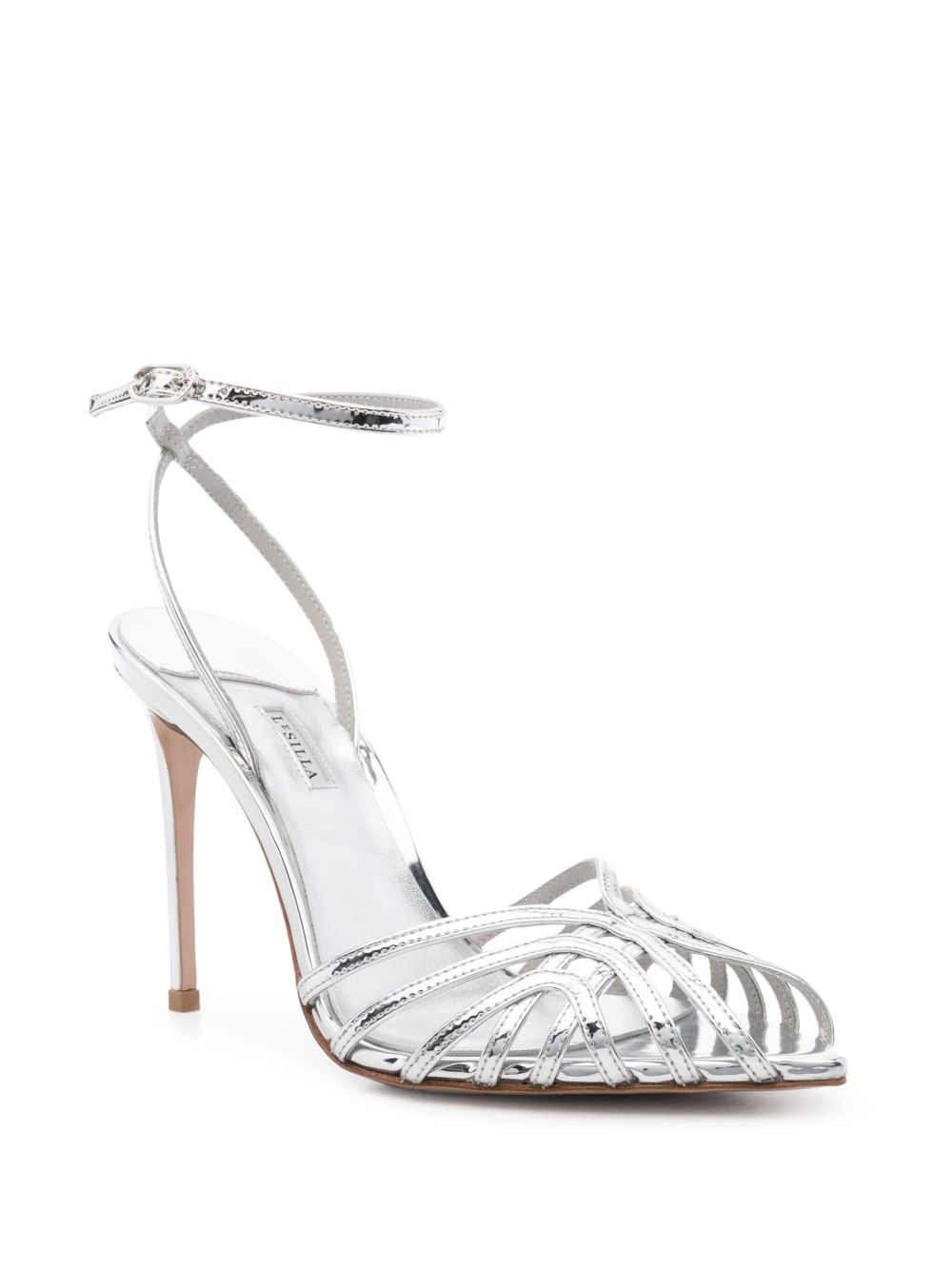 Le Silla Embrace sandalen - Zilver