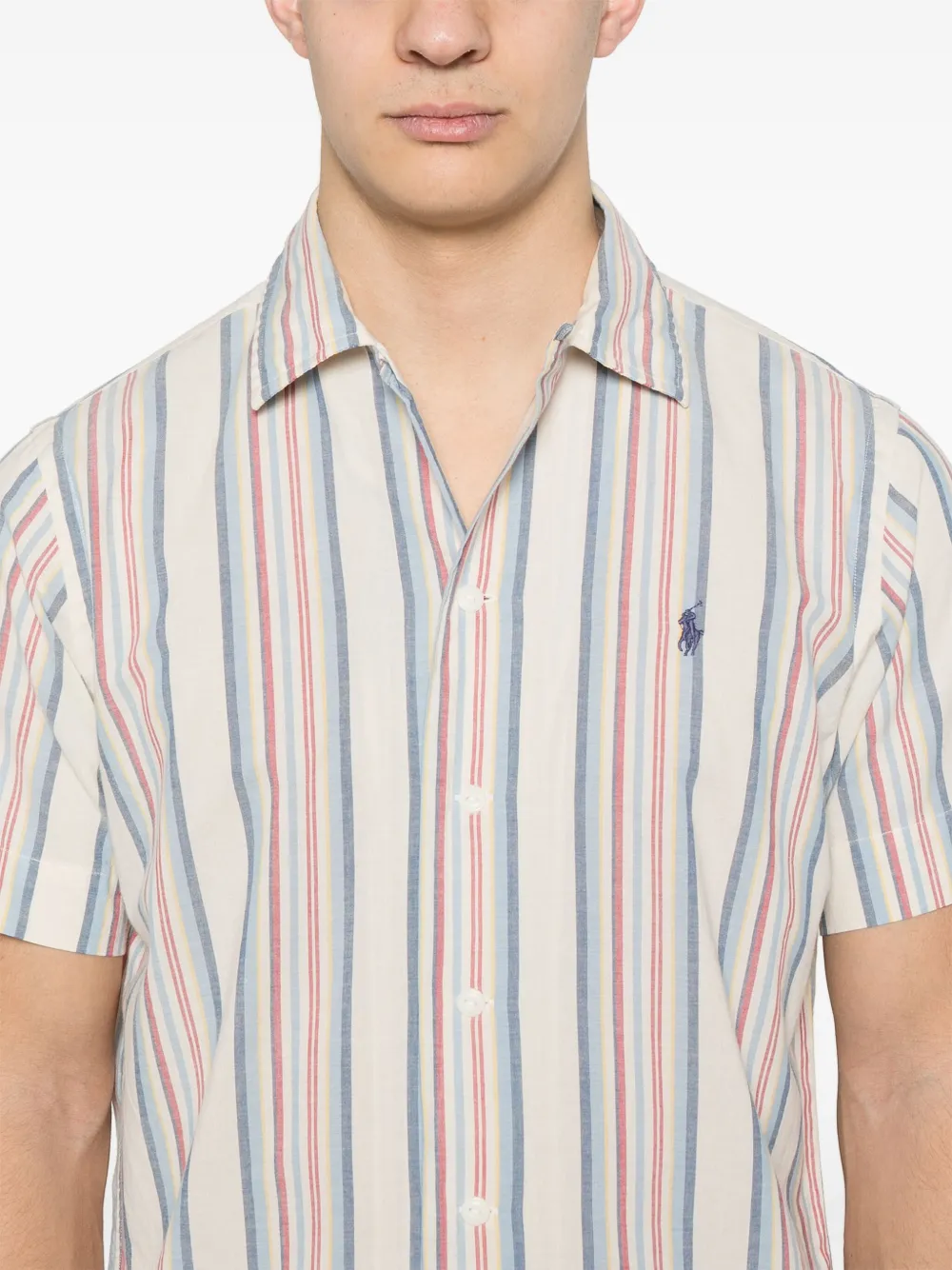 Polo Ralph Lauren Gestreept overhemd Beige