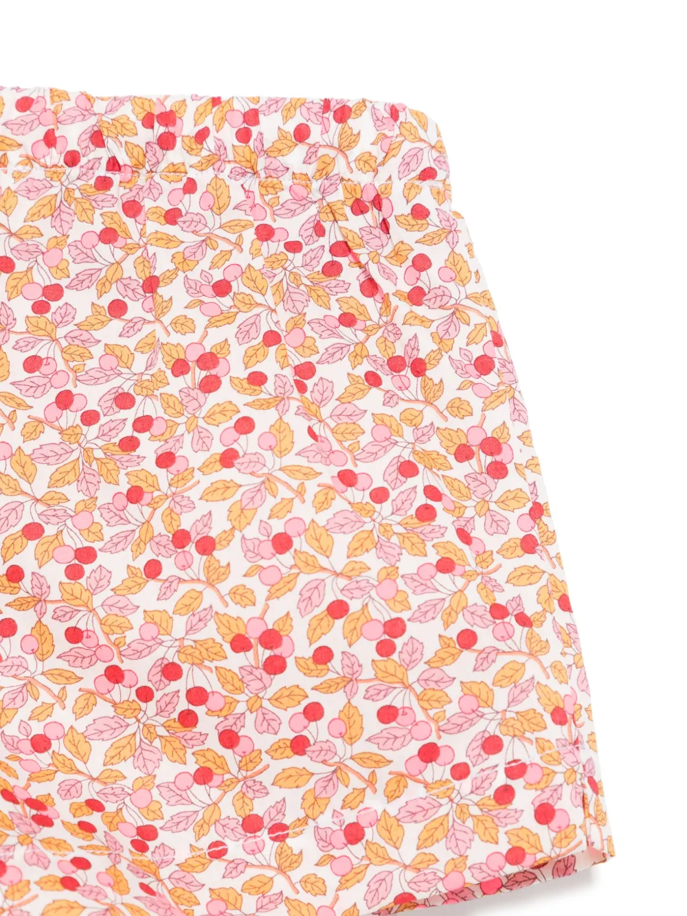 Il Gufo Shorts met bloemenprint Roze
