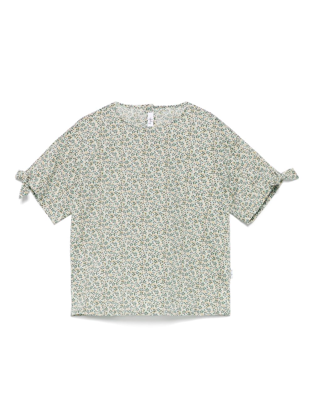 Il Gufo floral-print blouse - Green