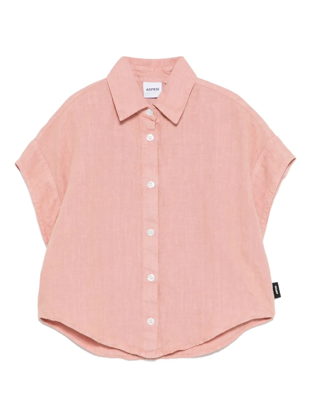 Image 1 of Aspesi Kids Camisa mangas longas de linho