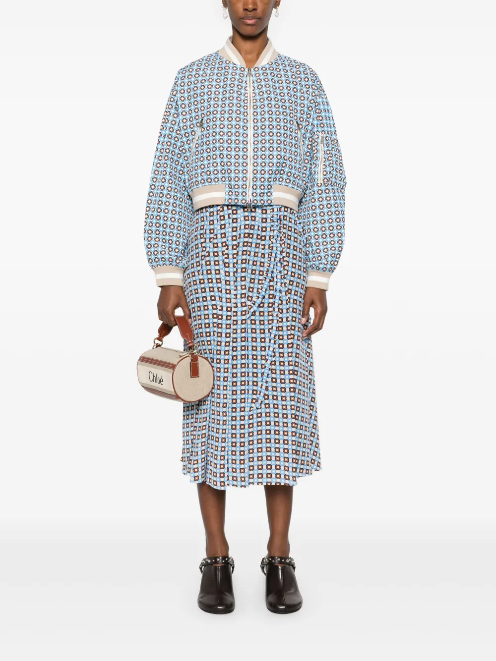 Ermanno Scervino geometric-pattern jacket | Varsity Jackets | Image 2