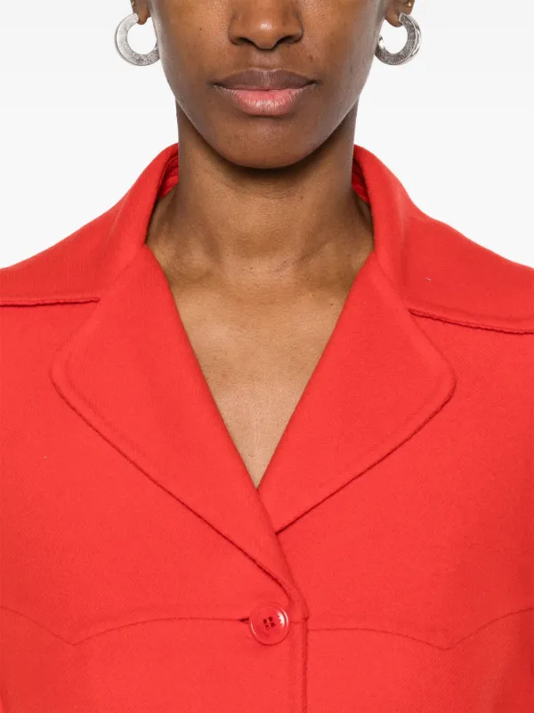 ERMANNO SCERVINO コート Ermanno Scervino コート | レッド | FARFETCH JP