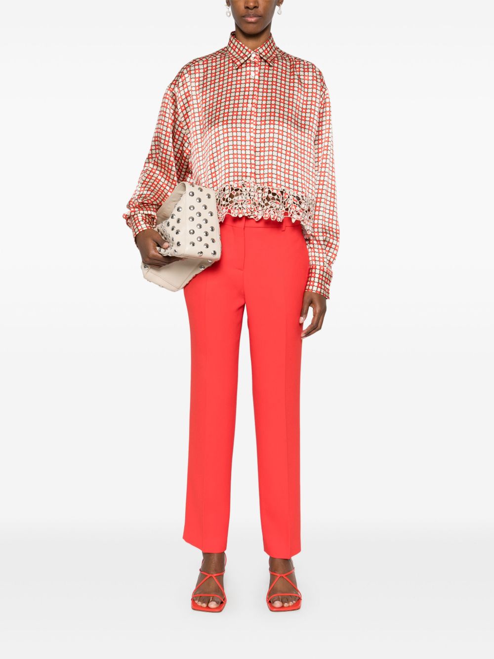 Image 2 of Ermanno Scervino crepe trousers