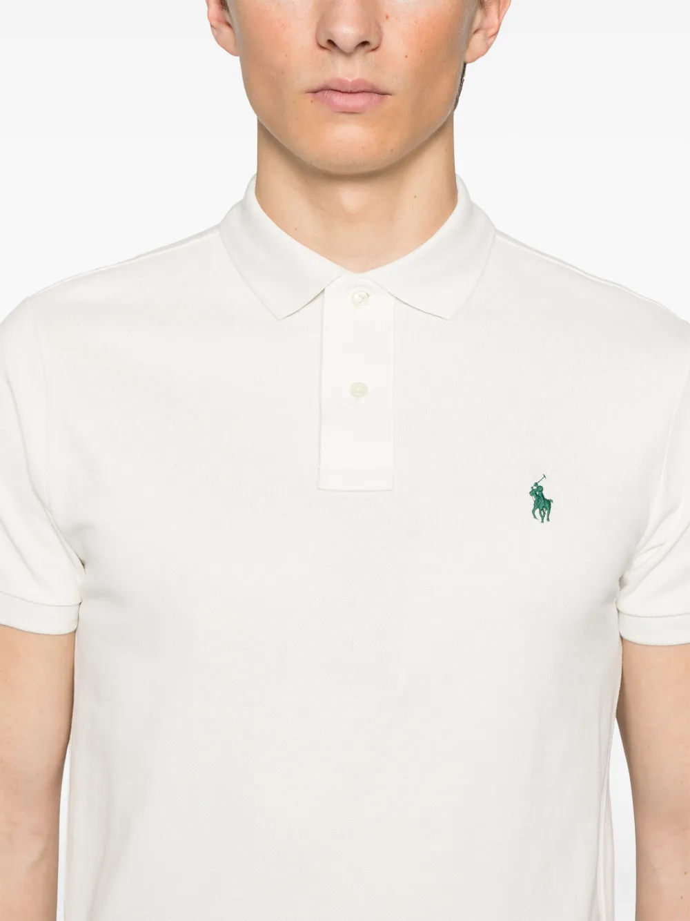 Polo Ralph Lauren Poloshirt met borduurwerk Wit