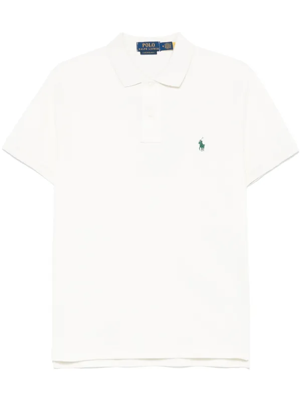 Polo Ralph Lauren Polo Pony-embroidered Polo Shirt Farfetch