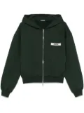 Jacquemus Le Hoodie Gros Grain hoodie - Green