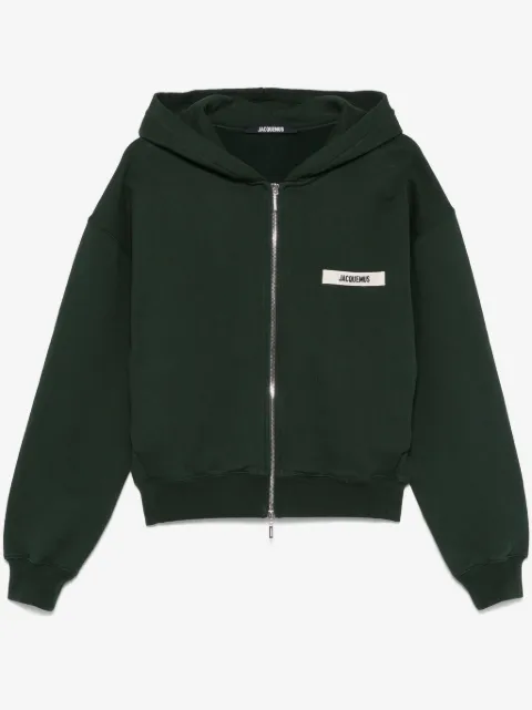 Jacquemus The Gros Grain zipped hoodie