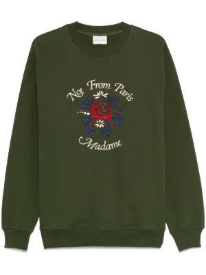 ★DROLE DE MONSIEUR★ロゴ プリント スウェットシャツ Drôle De Monsieur メンズ スウェットシャツ通販 - FARFETCH