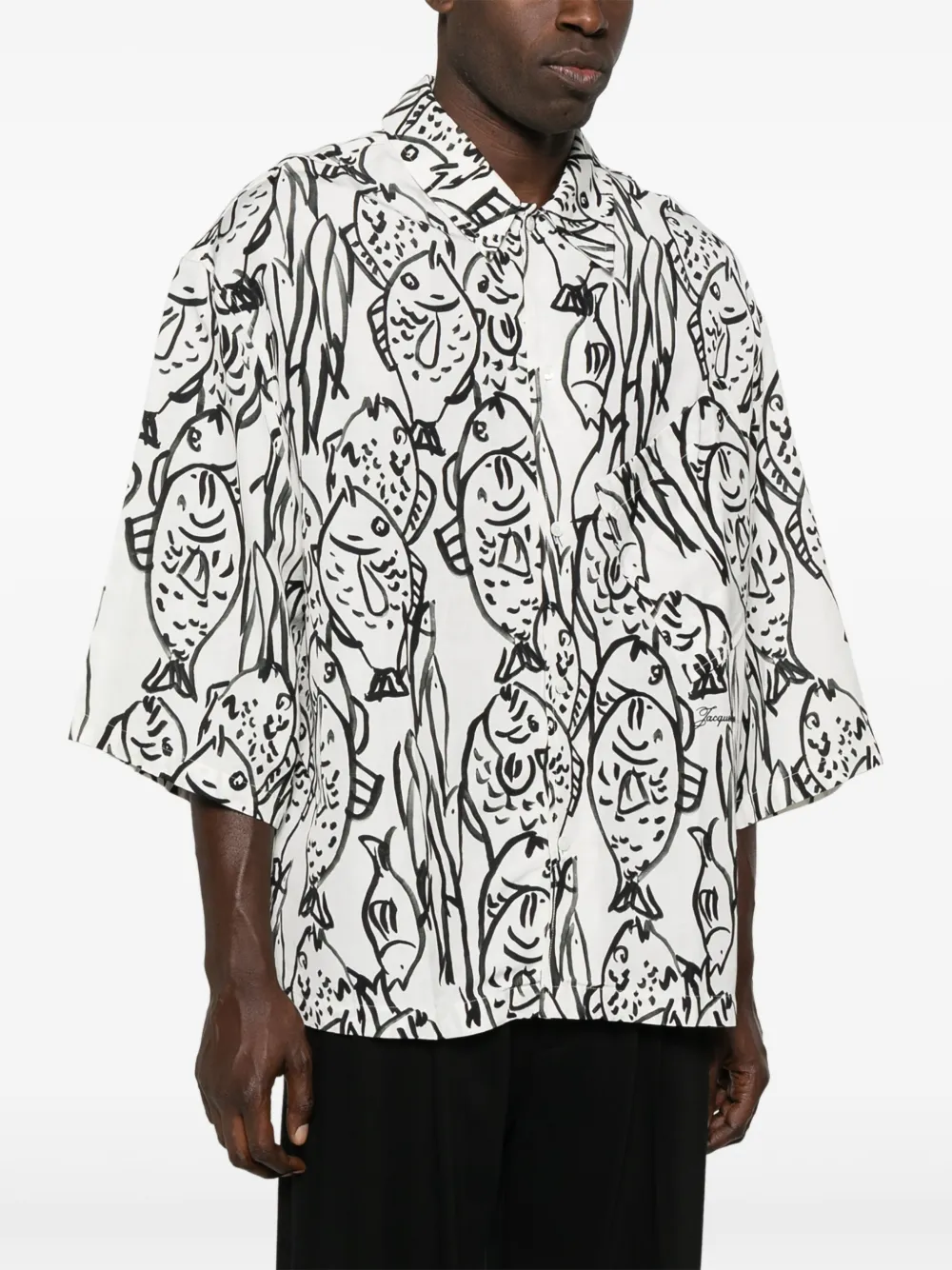 JACQUEMUS LE CHEMISE ALOE SHIRT
