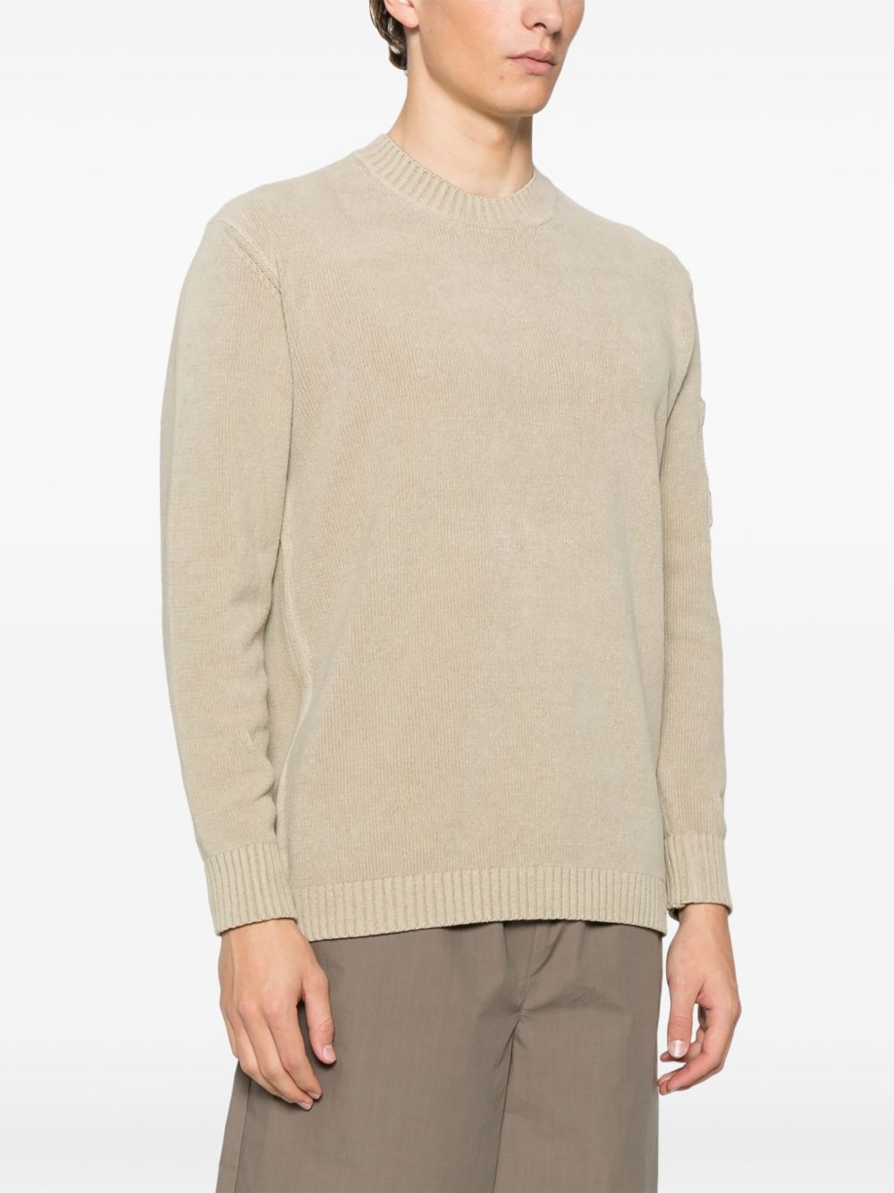 C.P. COMPANY COTTON CHENILLE SWEATER