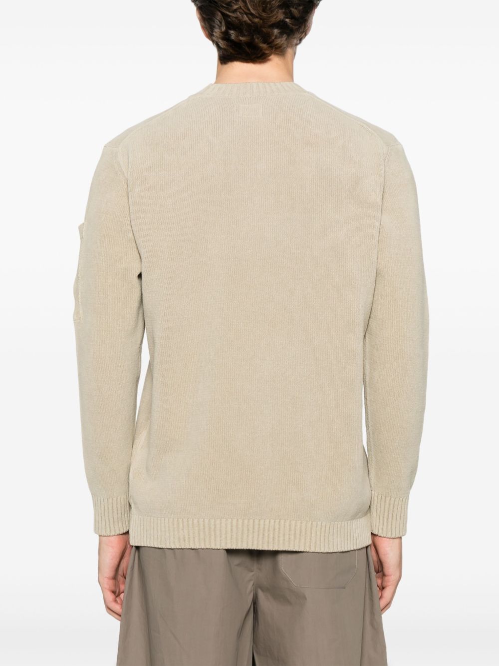 C.P. COMPANY COTTON CHENILLE SWEATER