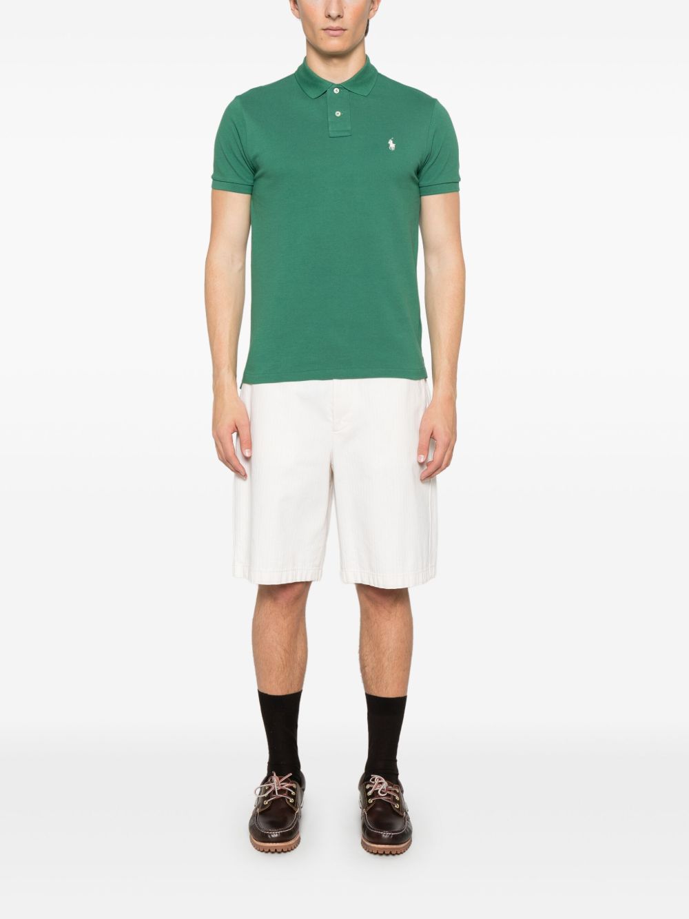 Polo Ralph Lauren Poloshirt met borduurwerk - Groen