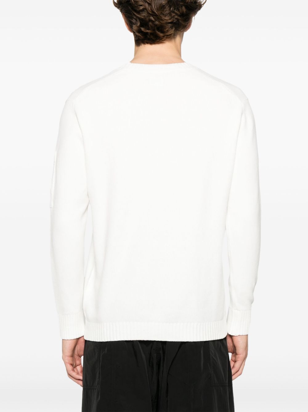 C.P. COMPANY COTTON CHENILLE SWEATER