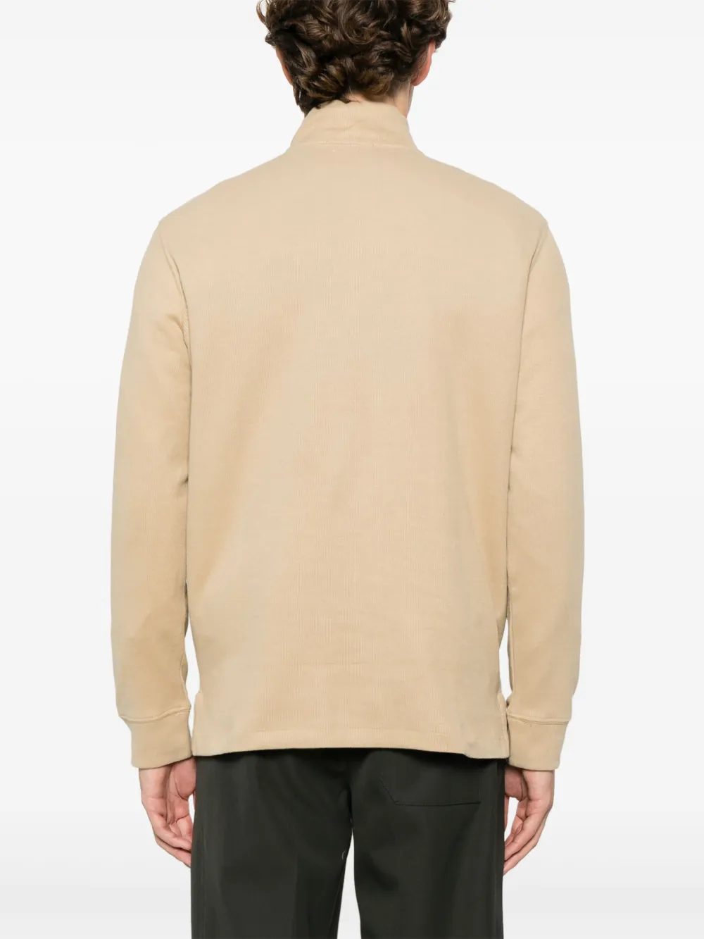 POLO RALPH LAUREN HALF ZIP-UP SWEATER