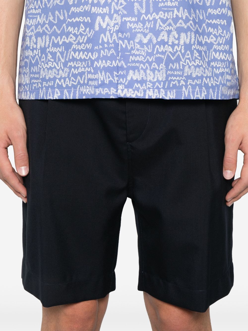 MARNI WOOL SHORTS