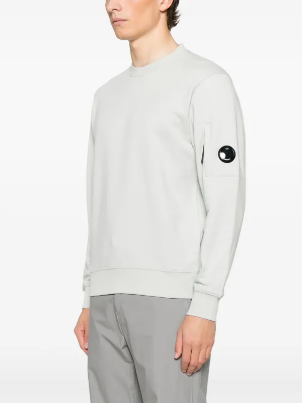 C.P. COMPANY フリースフーディユーティリティスウェットシャツ C.P. Company フリース スウェットシャツ | ブルー | FARFETCH JP