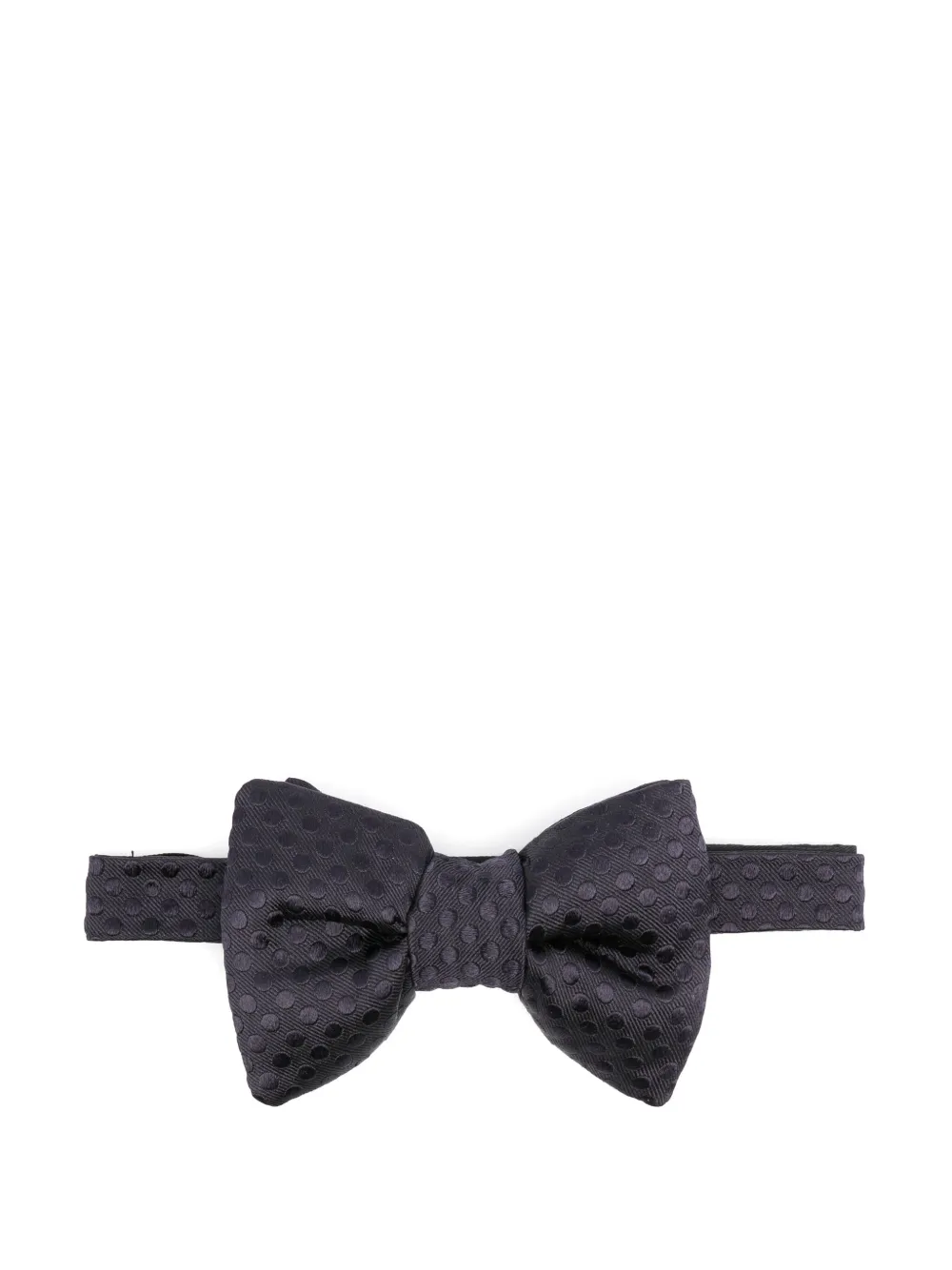 polka-dot bow tie