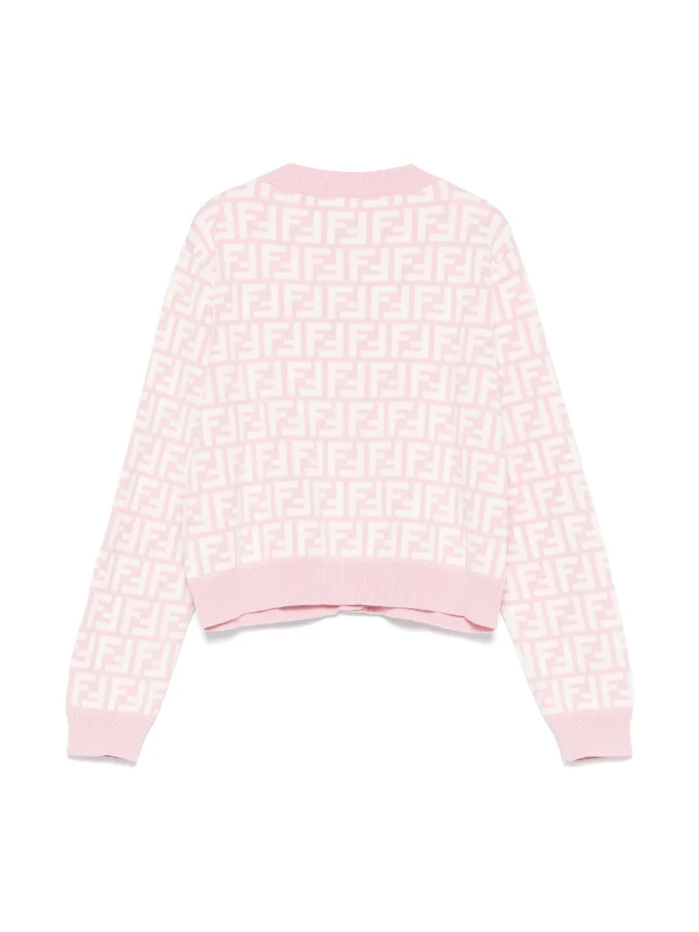 Fendi Kids FF-jacquard cardigan | Cardigans | Image 2