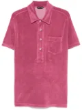 TOM FORD terry-effect polo shirt - Pink