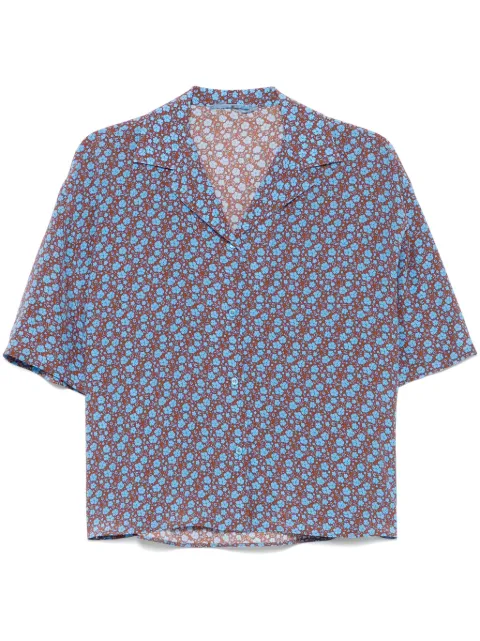 Ermanno Scervino camisa con estampado floral