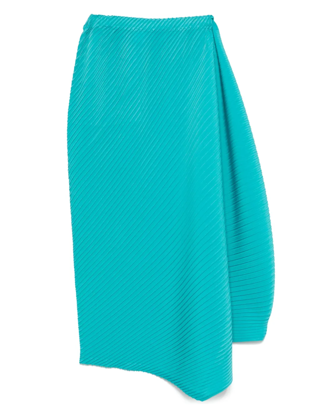 Issey Miyake geplooide rok - Blauw