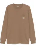 Carhartt WIP chest-pocket T-shirt - Brown