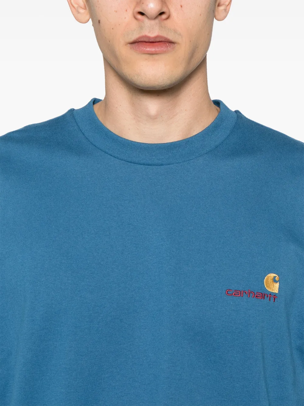 Carhartt WIP T-shirt met print Blauw