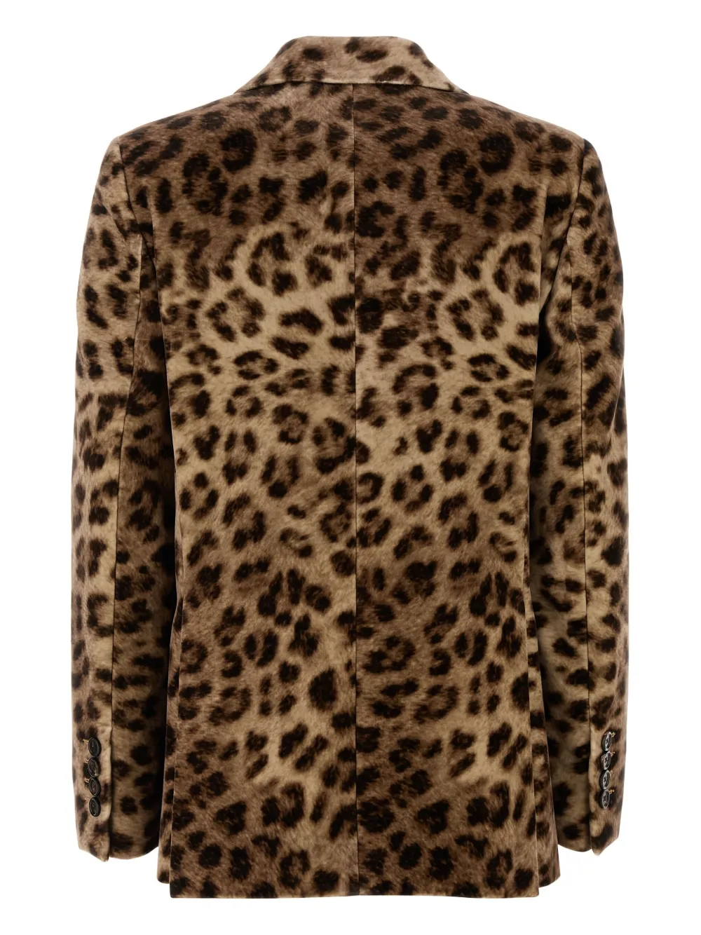 Chloé Blazer met dierenprint Bruin