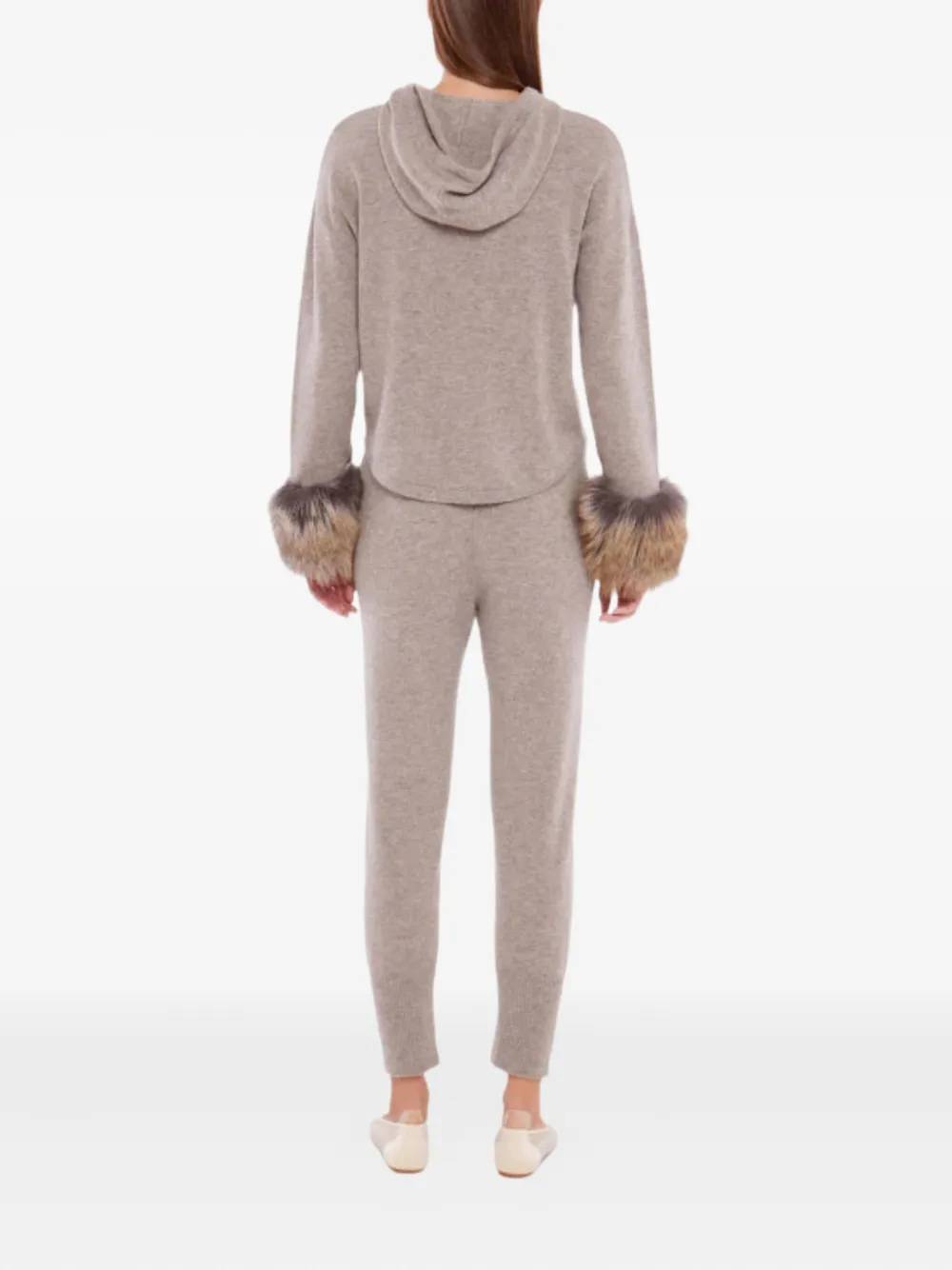 Izaak Azanei Merino Wool Blend Sweater In Brown