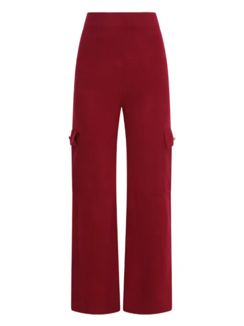 Izaak Azanei knitted cargo trousers