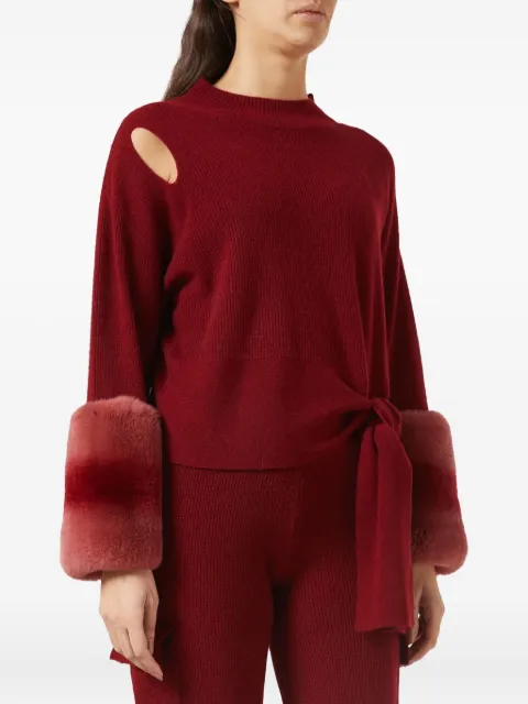 Izaak Azanei knot-detail jumper