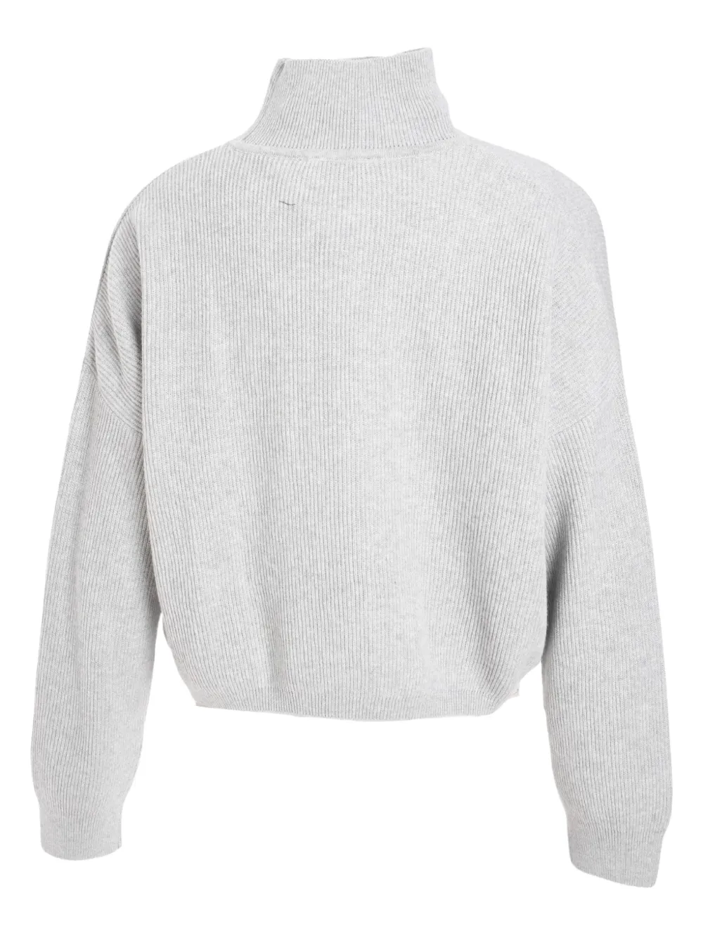 Izaak Azanei satin-pocket sweater - Grijs