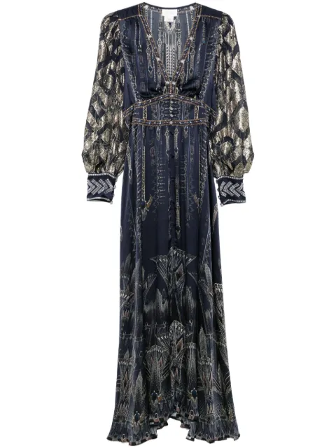 Camilla vestido largo con estampado The Egypt Effect