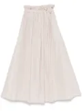 Herno A-line midi skirt - Neutrals