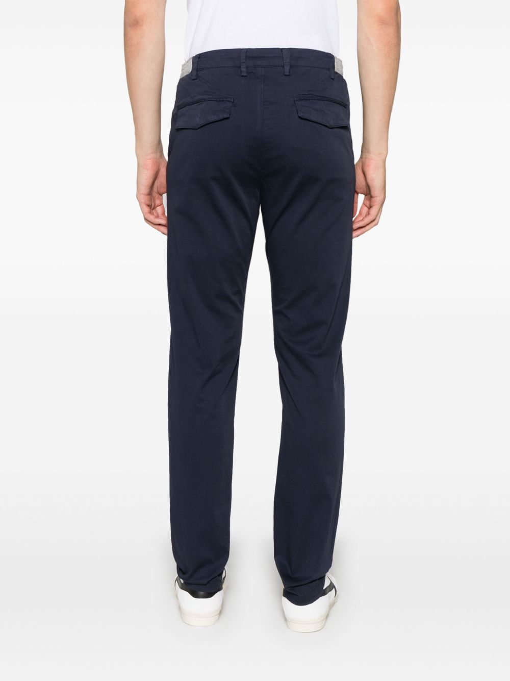 ELEVENTY PLEATED TAPERED TROUSERS