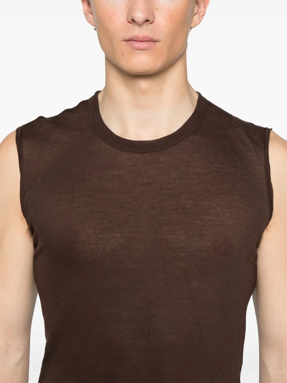 RICK OWENS COTTON TANK TOP