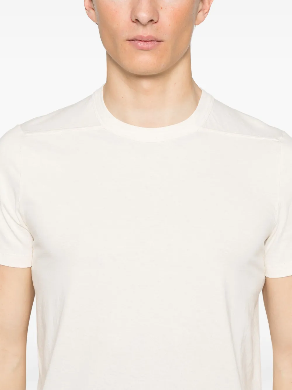 Rick Owens Short Level T In Neutrals