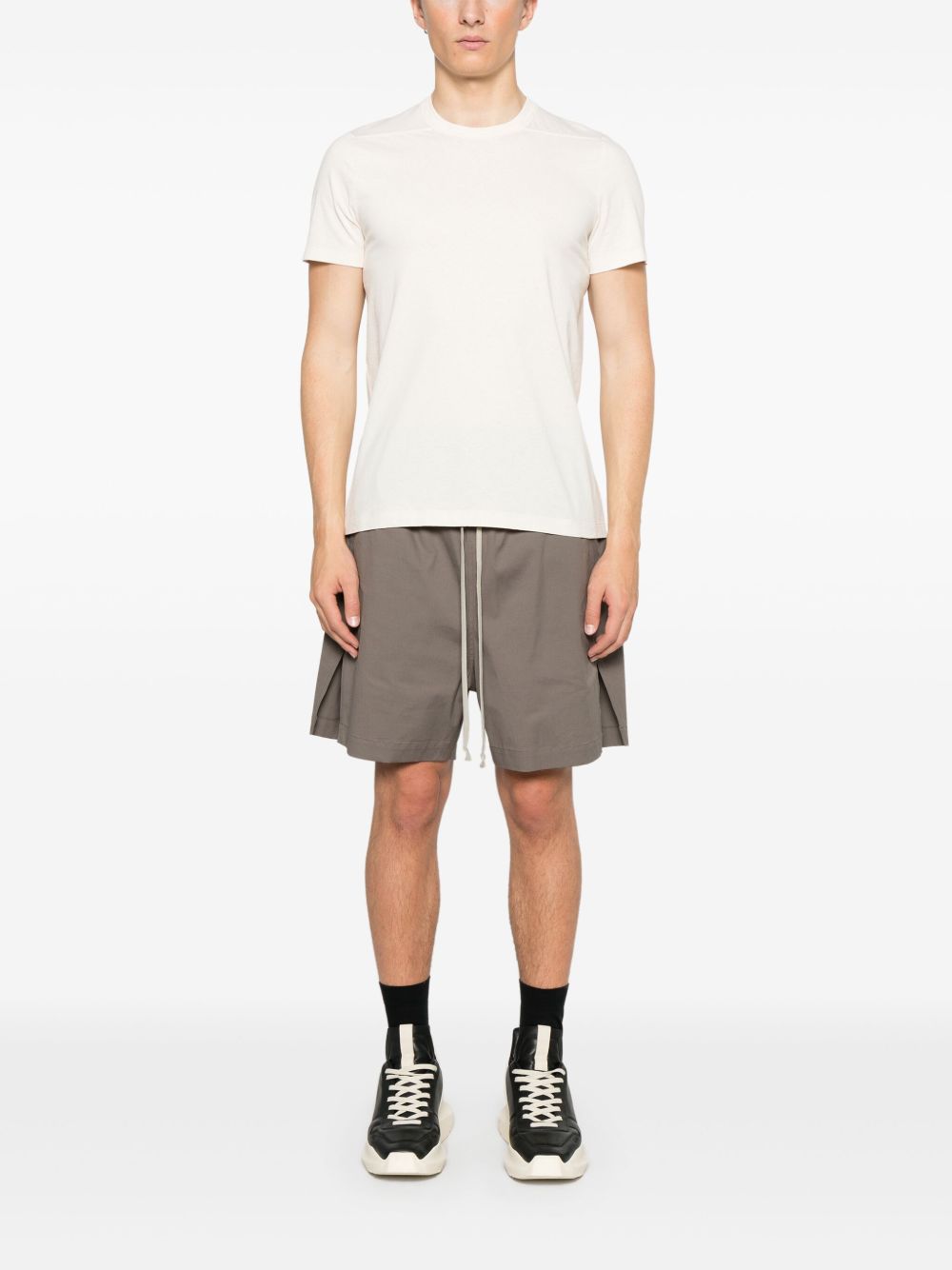 Rick Owens Short Level T-shirt - Beige