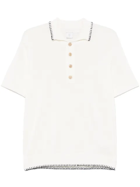 Eleventy wool polo shirt 
