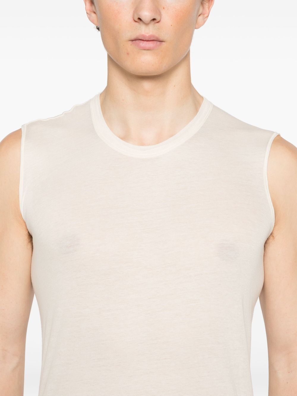 RICK OWENS COTTON TANK TOP