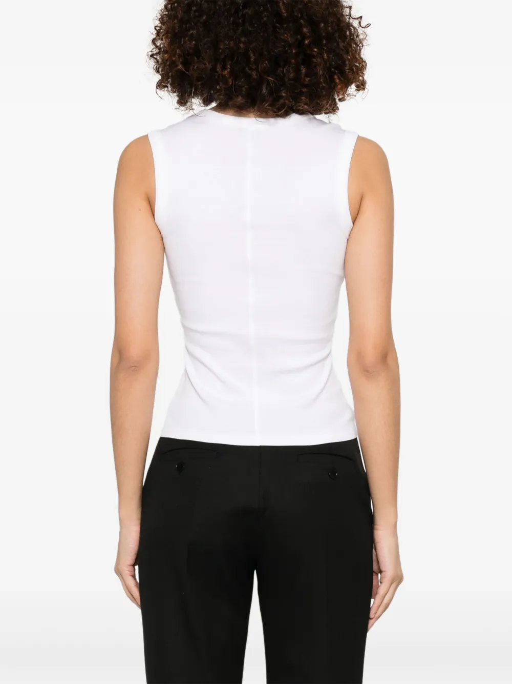 Flore Flore White Dewi Tank Top In White