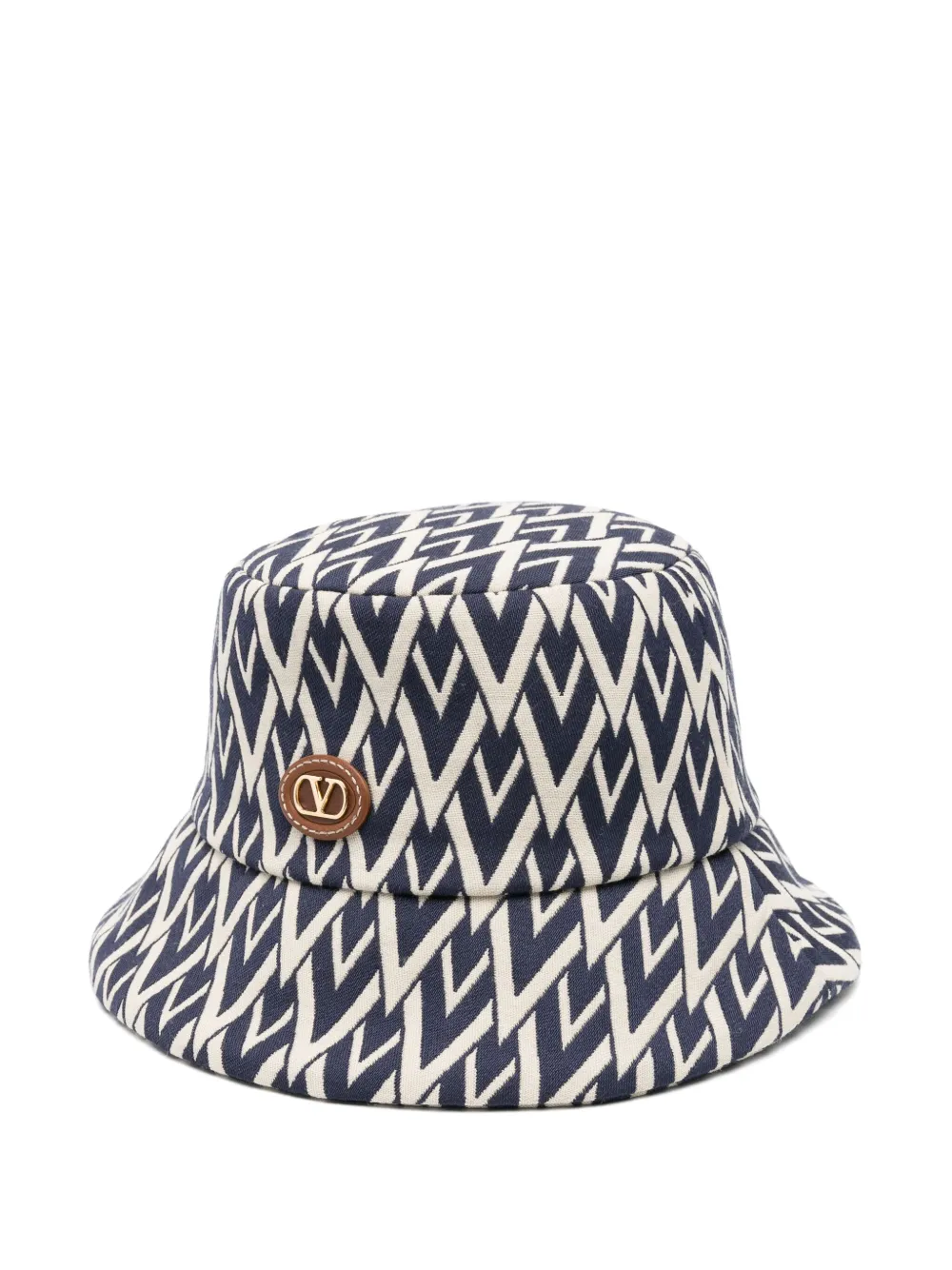 Valentino Garavani Vissershoed met patroon Blauw