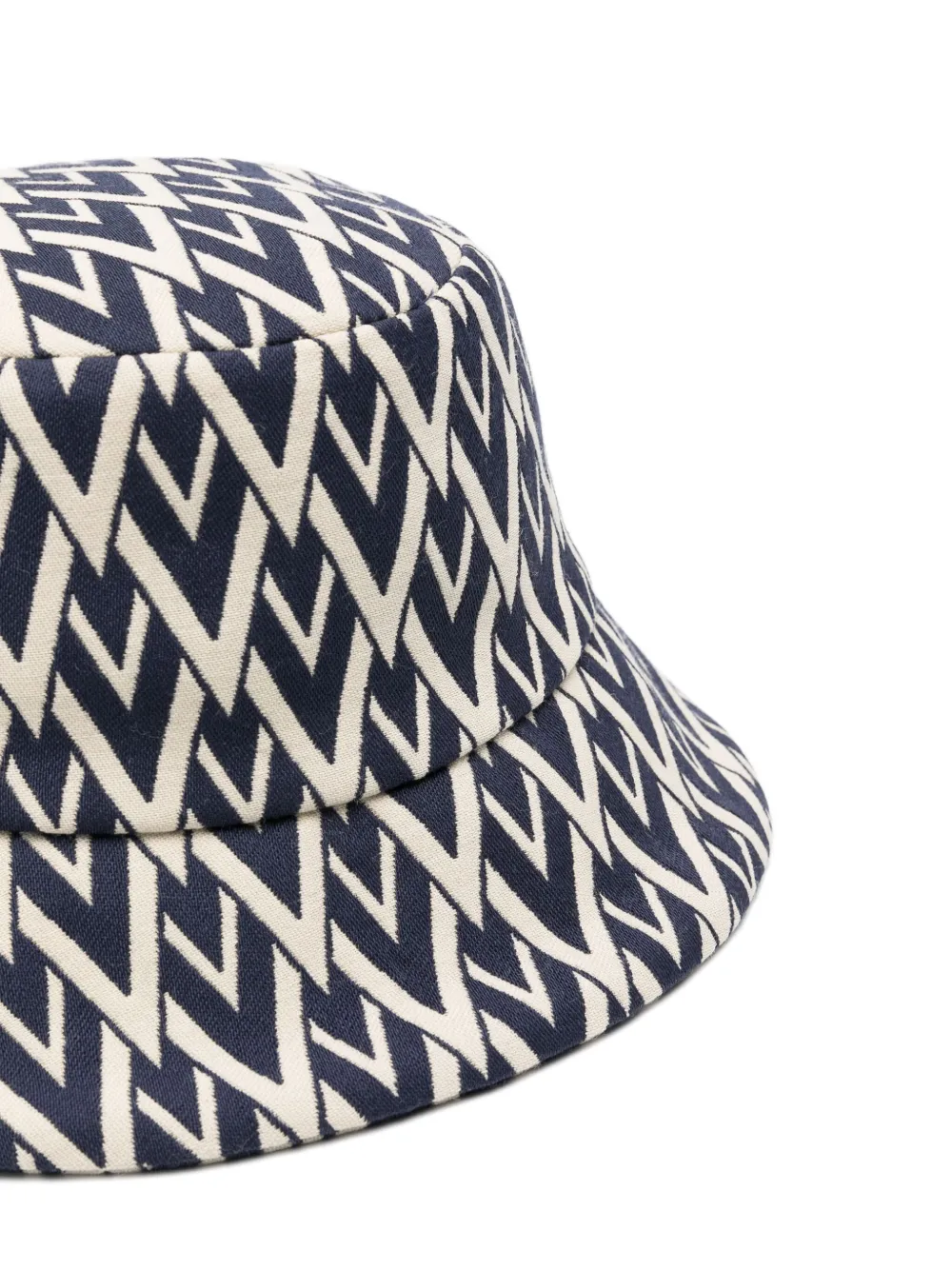 Valentino Garavani Vissershoed met patroon - Blauw