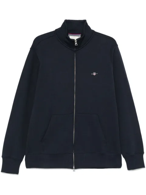 Gant sweat à fermeture zippée
