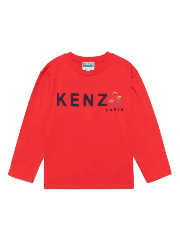 KENZO キッズTシャツ 2枚セット ショッパー付き 28005552_58142212_600.jpg