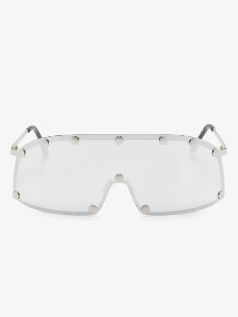 Rick Owens lentes de sol Shielding