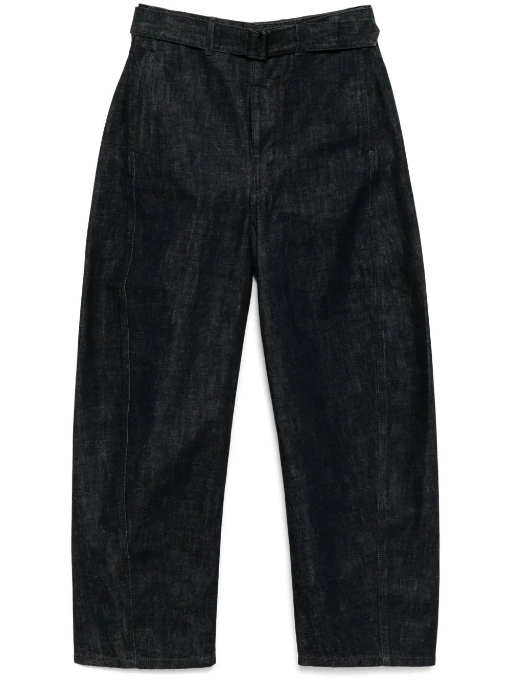 LEMAIRE Broek met ceintuur Blauw