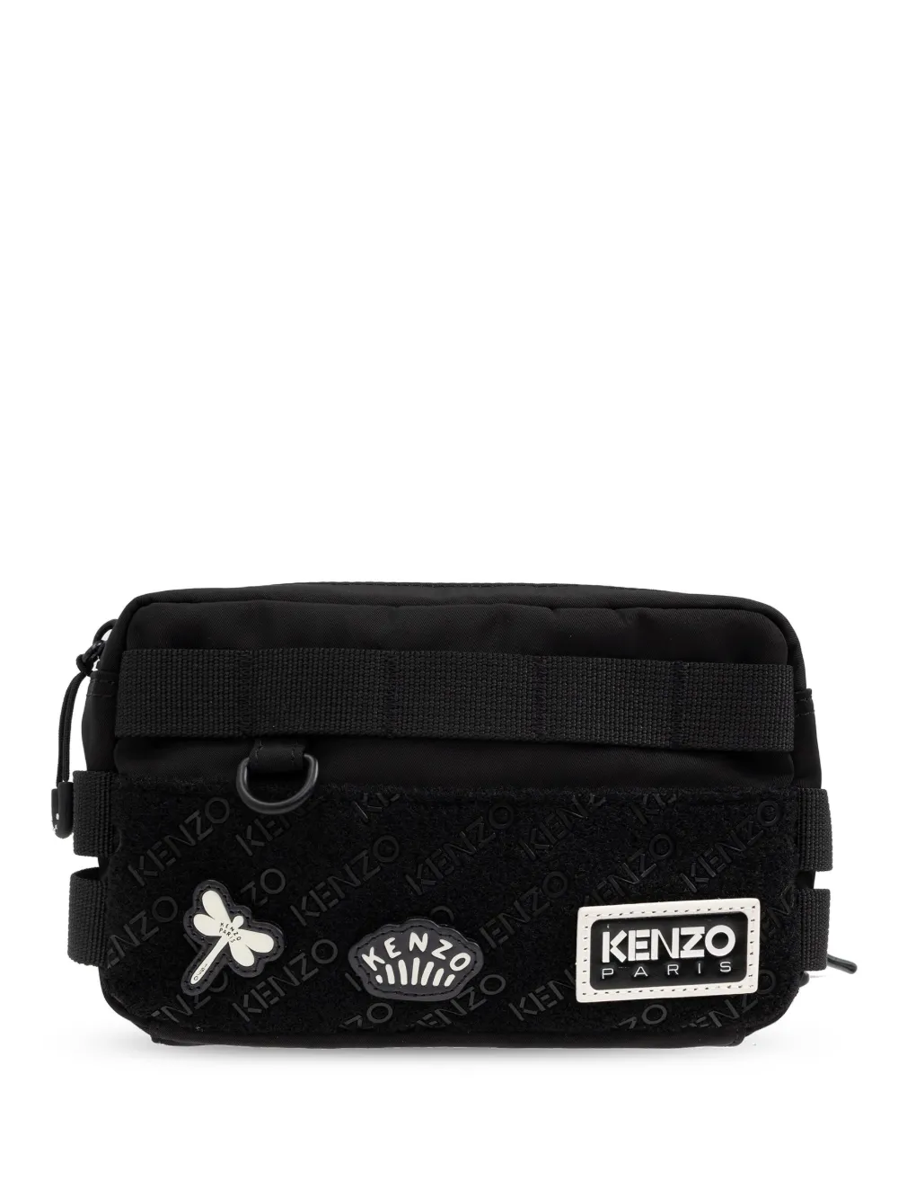 Kenzo Heuptas met patch Zwart